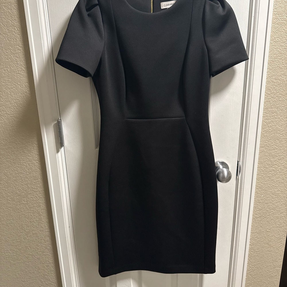 Calvin Klein Classic Black Mini Dress